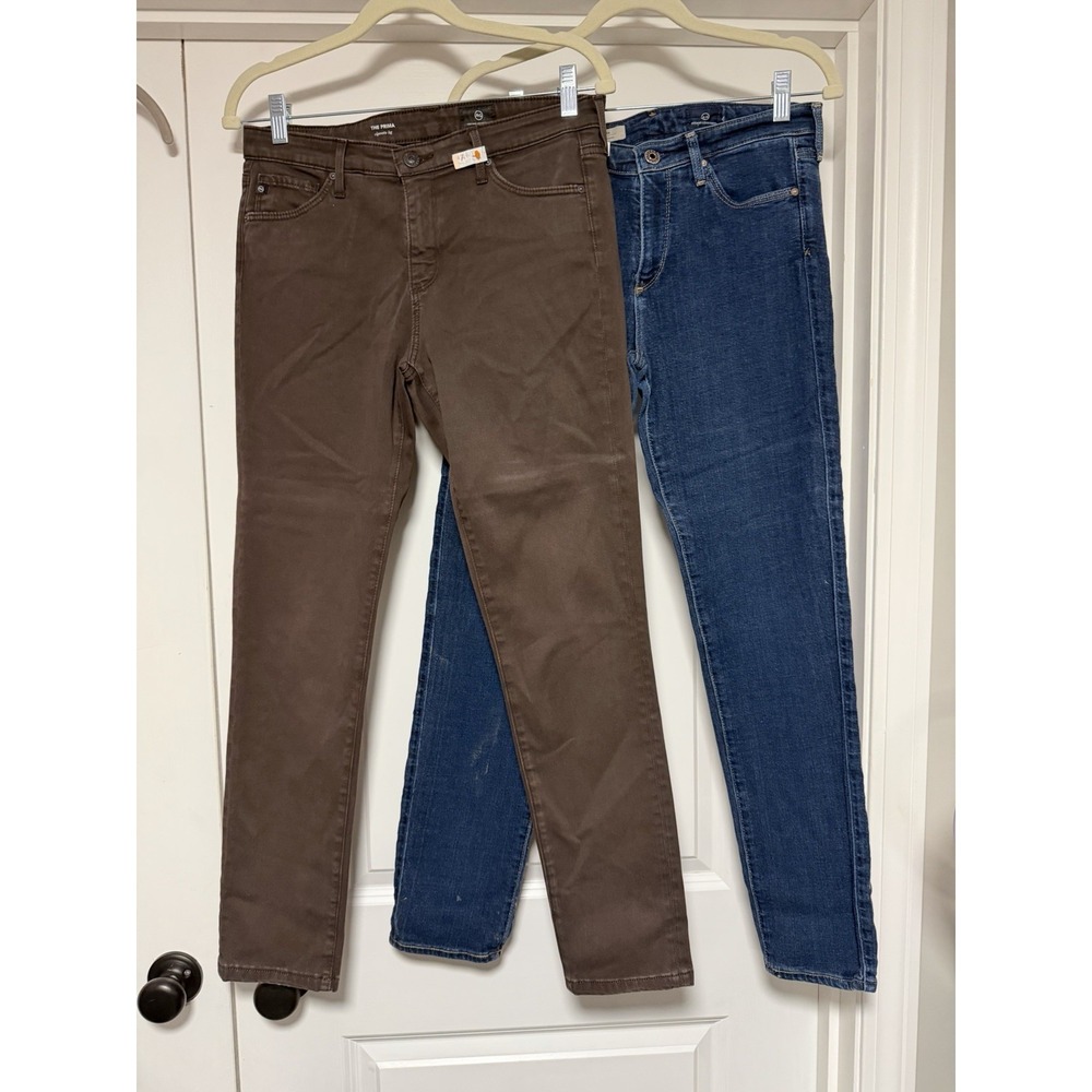 AG Adriano Goldschmied, The Prima Cigarette Leg Pant & Jean, Size 28R